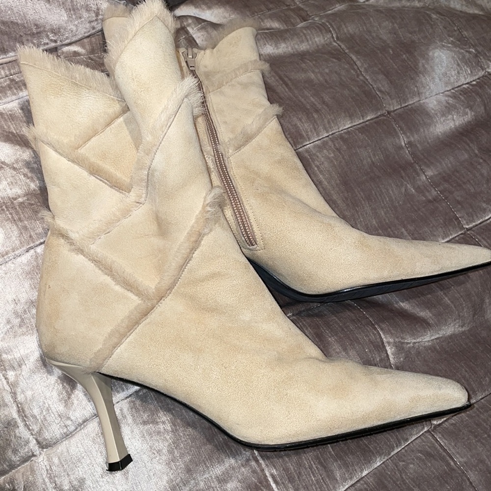 Stuart Weitzman Fur Boots